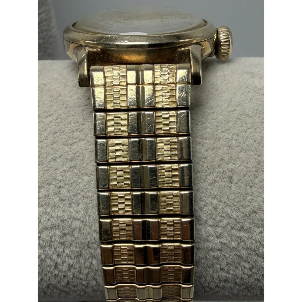 Hamilton CLD Working Mens Gold Plated Manual Wind Watch‎ 29MM 6.25